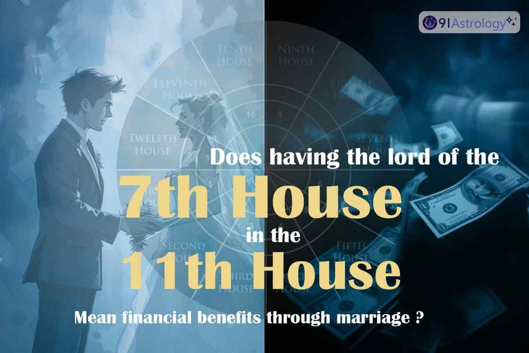 7th house in 11th house